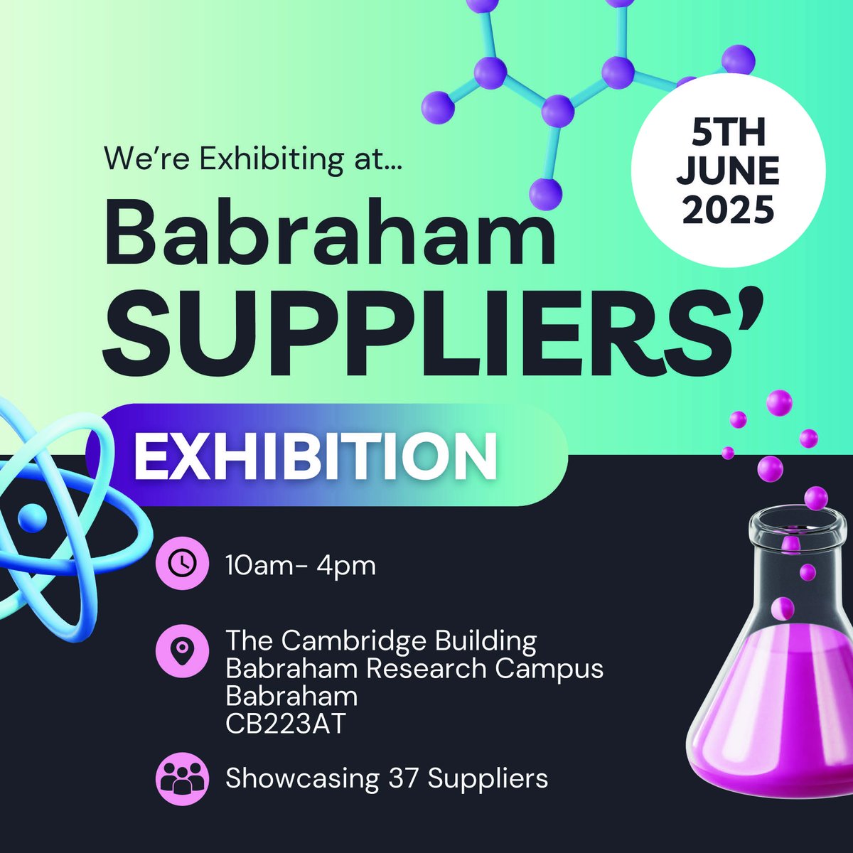 Qkine (@qkinebio) on Twitter photo We're excited to visit our neighbors at the <a href="/BabrahamUK/">Babraham Research Campus</a> Research Campus on the 5th June.
Come along and learn about our new discounted pricelist for our research campus partners!
#research #growthfactors #proteinquality We're excited to visit our neighbors at the <a href="/BabrahamUK/">Babraham Research Campus</a> Research Campus on the 5th June.
Come along and learn about our new discounted pricelist for our research campus partners!
#research #growthfactors #proteinquality