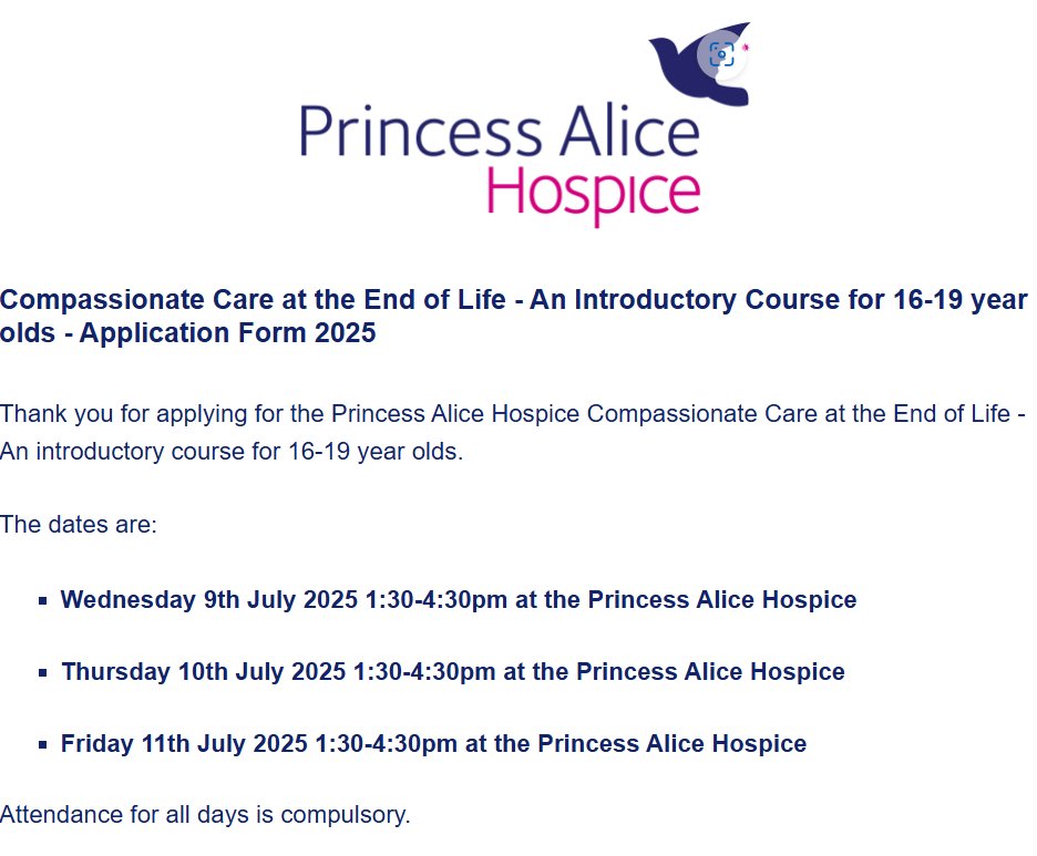 Princess Alice Hospice (PAH) Education & Research tweet media