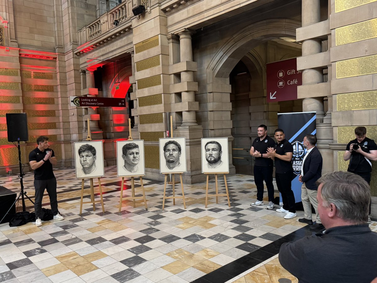 Fraser Ferguson (@tukf) on Twitter photo Thoroughly enjoyed the unveiling of the rather wonderful <a href="/TheReidArt/">Gareth Reid</a> portraits of <a href="/GlasgowWarriors/">Glasgow Warriors</a> British Lions. Well done lads, we are all proud of you.
<a href="/lionsofficial/">British & Irish Lions</a> 🦁 v <a href="/wallabies/">Wallabies</a> 🦘
#proudsponsor <a href="/kube_net/">KubeNet</a> Thoroughly enjoyed the unveiling of the rather wonderful <a href="/TheReidArt/">Gareth Reid</a> portraits of <a href="/GlasgowWarriors/">Glasgow Warriors</a> British Lions. Well done lads, we are all proud of you.
<a href="/lionsofficial/">British & Irish Lions</a> 🦁 v <a href="/wallabies/">Wallabies</a> 🦘
#proudsponsor <a href="/kube_net/">KubeNet</a>