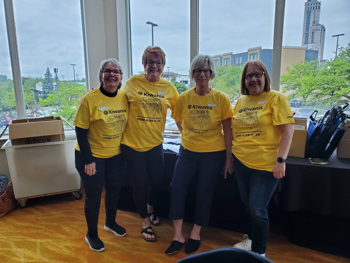 Celebrating fellowship with 660 Kiwanians at the Kiwanis Eastern Canada &amp; the Caribbean District Convention #DCON #niagarafalls