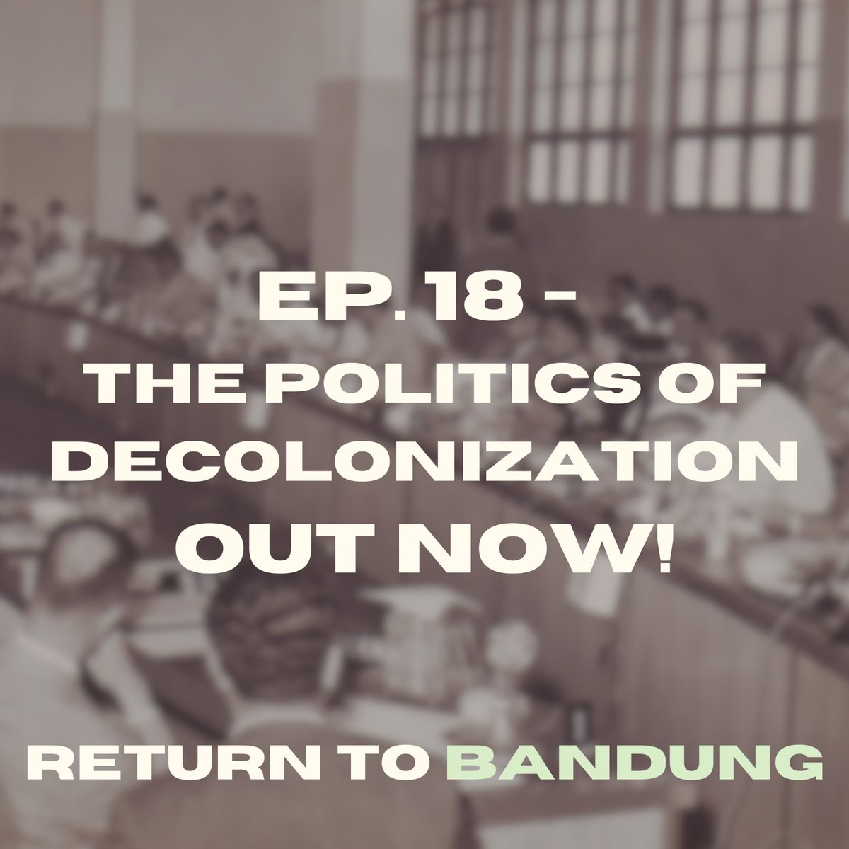ReturnToBandung's tweet image. 🚨🚨RETURN TO BANDUNG EP. 18 OUT NOW🚨
In this episode, I'm joined by acclaimed anticolonial scholar @PriyamvadaGopal to discuss the fraught politics of 'decolonization' — what it means, how it's been used, and how we can reclaim it.
Listen now: open.spotify.com/episode/0H1OAE…