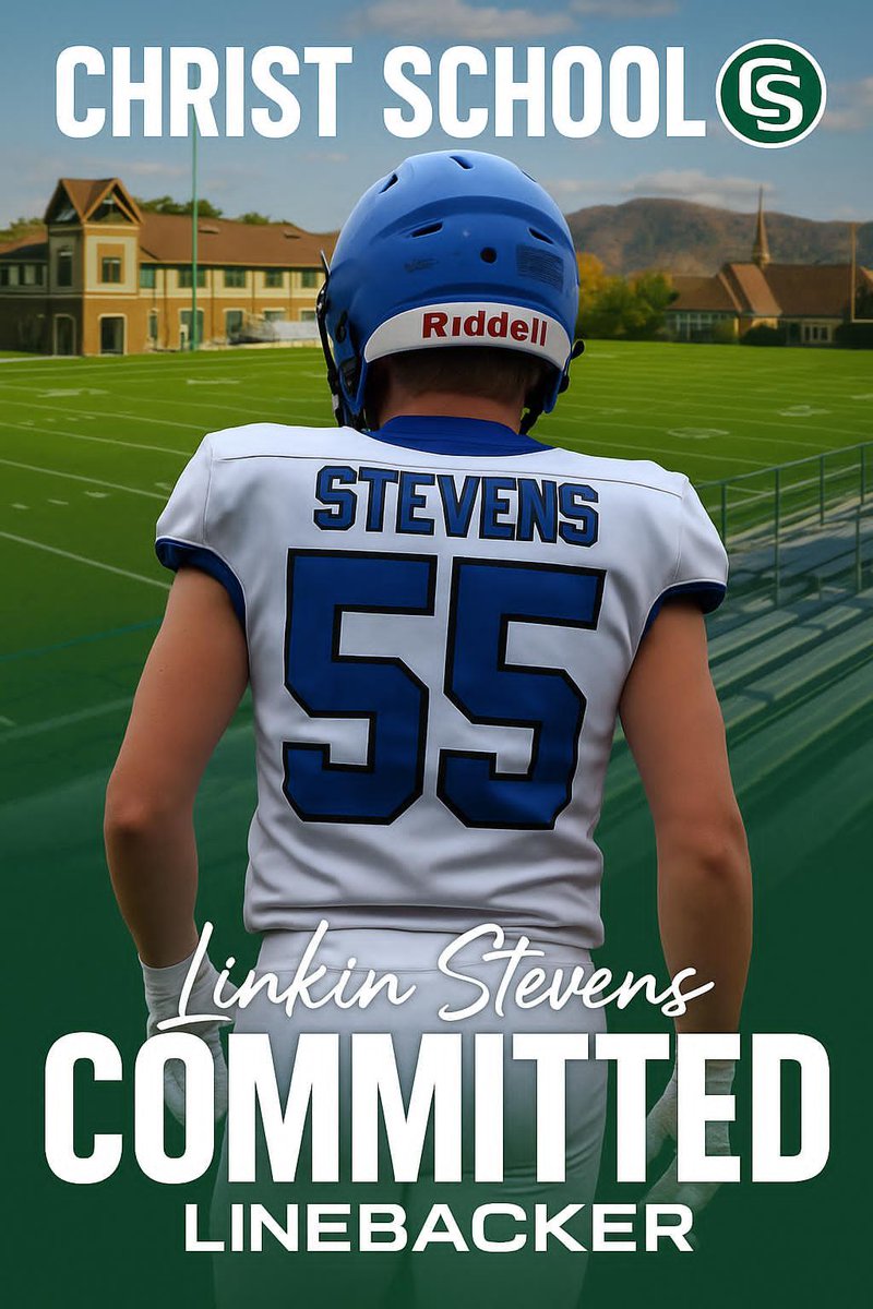 ☆Linkin Stevens☆ (@linkinstevens) on Twitter photo I’m excited to announce that I’ll be attending <a href="/christschool_fb/">Christ School Football</a> in North Carolina! 🐏📚 This is an incredible opportunity—on and off the field. Christ School competes in NCISAA Division I football, Ready to go to work. Let’s get it! 💪🏽🏈 <a href="/CoachLidberg/">Brad Lidberg</a> <a href="/hicksdelux/">Jeff Hicks</a> <a href="/TravionScott/">Tray Scott</a> I’m excited to announce that I’ll be attending <a href="/christschool_fb/">Christ School Football</a> in North Carolina! 🐏📚 This is an incredible opportunity—on and off the field. Christ School competes in NCISAA Division I football, Ready to go to work. Let’s get it! 💪🏽🏈 <a href="/CoachLidberg/">Brad Lidberg</a> <a href="/hicksdelux/">Jeff Hicks</a> <a href="/TravionScott/">Tray Scott</a>