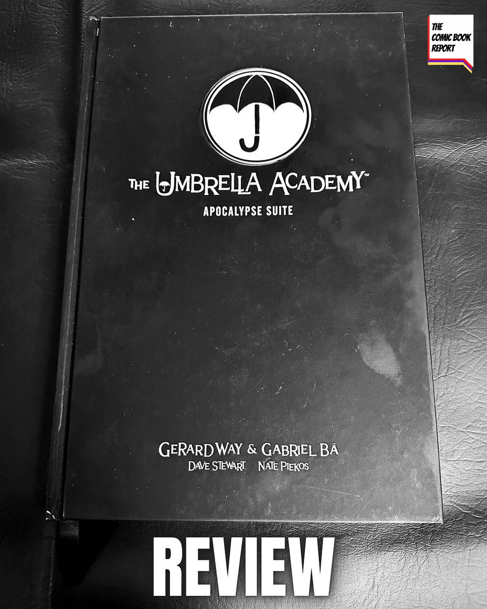comicbookrpt's tweet photo. Today Iβm reviewing The Umbrella Academy Library Edition Vol. 1 by @gerardway & Gabriel BΓ‘ from @DarkHorseComics βοΈ
https://t.co/Y4NDnCt8AL
#umbrellaacademy #comics #darkhorse #comicbooks #libraryedition #library #theumbrellaacademy #gerardway #thecomicbookreport https://t.co/FCjqA9aCvu