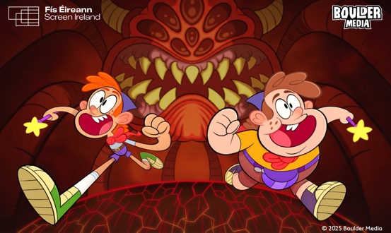 Boulder Media (@bouldermedialtd) on Twitter photo Big news! Our spellbinding new project Wizzos has been selected for Cartoon Forum 2025! Created by our very own Stephen McGann & written by Ciarán Morrison & Mick O'Hara, we’re thrilled to bring our magical misfits, Hexley & Spellbert, to Toulouse this Sept to share w/you all 🧙♂️ Big news! Our spellbinding new project Wizzos has been selected for Cartoon Forum 2025! Created by our very own Stephen McGann & written by Ciarán Morrison & Mick O'Hara, we’re thrilled to bring our magical misfits, Hexley & Spellbert, to Toulouse this Sept to share w/you all 🧙♂️
