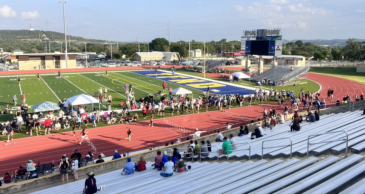 384 last night at summer track and field meet #2.