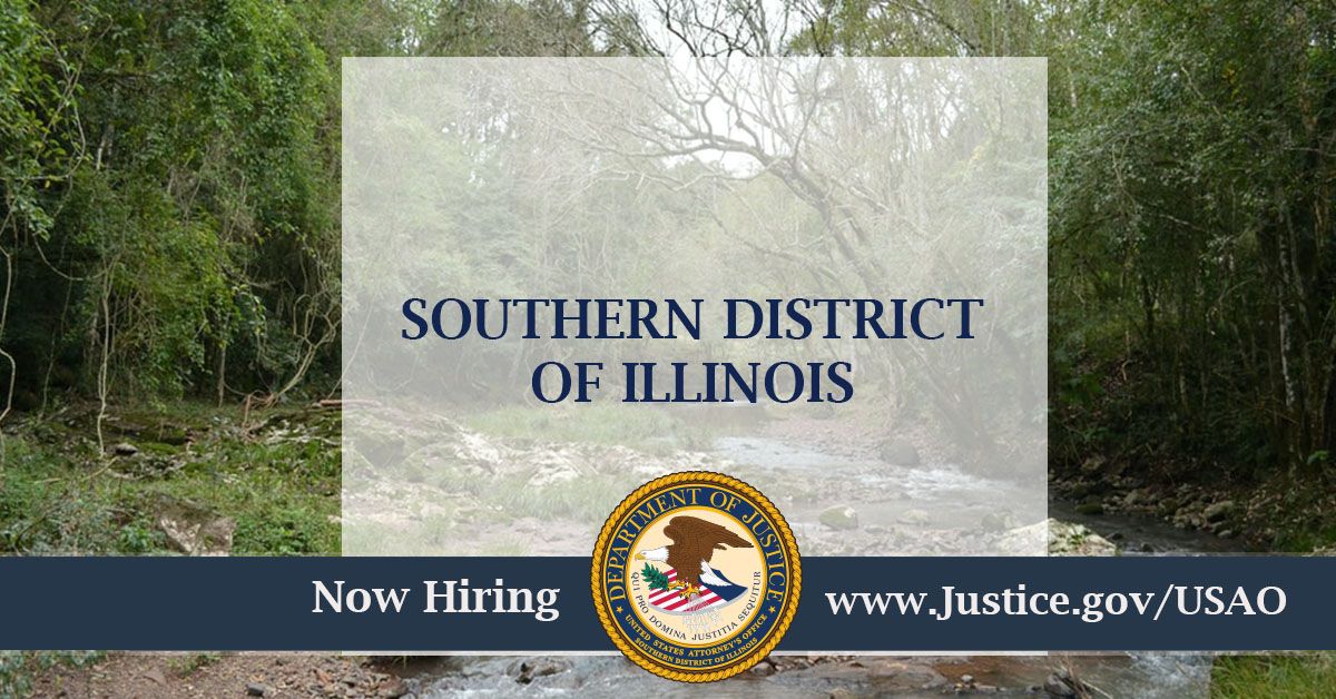 SDILNews's tweet image. 🌟NOW HIRING🌟
The U.S. Attorney's Office for the Southern District of Illinois is recruiting🔎 exceptional applicants to fill ONE vacancy for Administrative Officer in its 📍Fairview Heights office.
We seek an Administrative Officer to serve as chief of the Administrative…