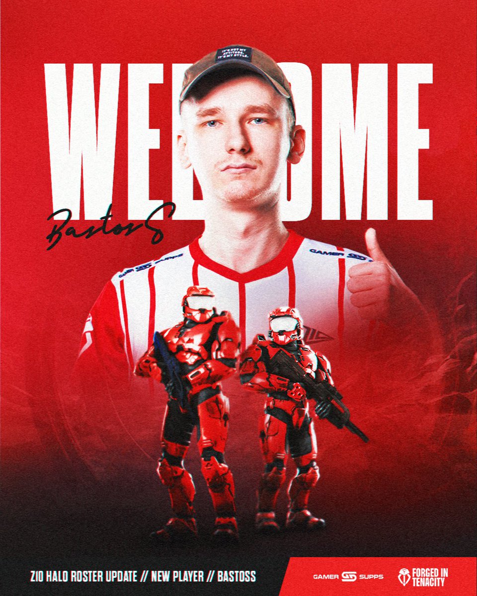 Z10 Esports (@z10esports) on Twitter photo Time to put our cards on the table.
We’re pumped to bring in <a href="/BastosSHCS/">Z10 BastosS</a> 🇫🇷 to our Spartan lineup.
Born in 2002, ready to jump into the fight and make waves. Welcome to Z10 HALO, Bastien! 👊🏻
#Z10WIN #WeMakeHeroes #HALO Time to put our cards on the table.
We’re pumped to bring in <a href="/BastosSHCS/">Z10 BastosS</a> 🇫🇷 to our Spartan lineup.
Born in 2002, ready to jump into the fight and make waves. Welcome to Z10 HALO, Bastien! 👊🏻
#Z10WIN #WeMakeHeroes #HALO