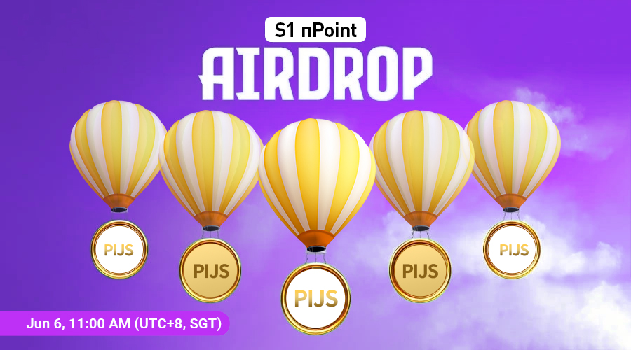 🎉 It’s happening — the next round of $PIJS airdrop is officially on the clock!The Season 1 πPoints Airdrop will begin distribution on
🗓 June 6 at 11:00 AM (UTC+8 | Singapore Time)
Once it starts, we expect to complete distribution within 48 hours.
⏳ The countdown has begun.