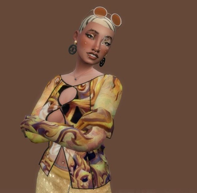 SomeOtherSimmer's tweet photo. Nikki knows that the key to making a gaudy outfit cute is confidence... and matching accessories/j
#StylistSimmer #showusyoursims https://t.co/1X9v0Kv0ME