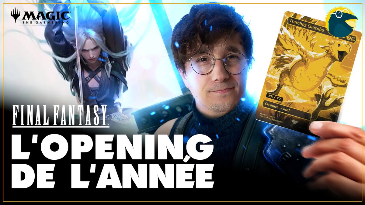 Nouvelle vidéo d'un opening totalement zinzin sur Final Fantasy x Magic L'Assemblée
700€ de booster Collector et on a eu des folies !
Merci Asmodée as usual, les vrais frères qu'importe le sens du vent

youtu.be/lzjCK4XkoBM
youtu.be/lzjCK4XkoBM

publicité