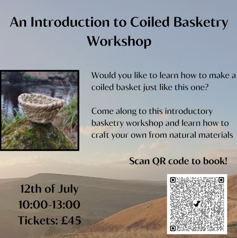 🧺🧺 Saturday July 12th 2025 in #EcclesallWoods: 10am - 1pm. 

An Introduction to Coiled #Basketry #Workshop.

Advance Booking Here - £45 per person: eventbrite.com/e/an-introduct…

We'll be open as usual while the course is on.

<a href="/theoutdoorcity/">The Outdoor City</a>
#SheffieldIsSuper #SheffEvents