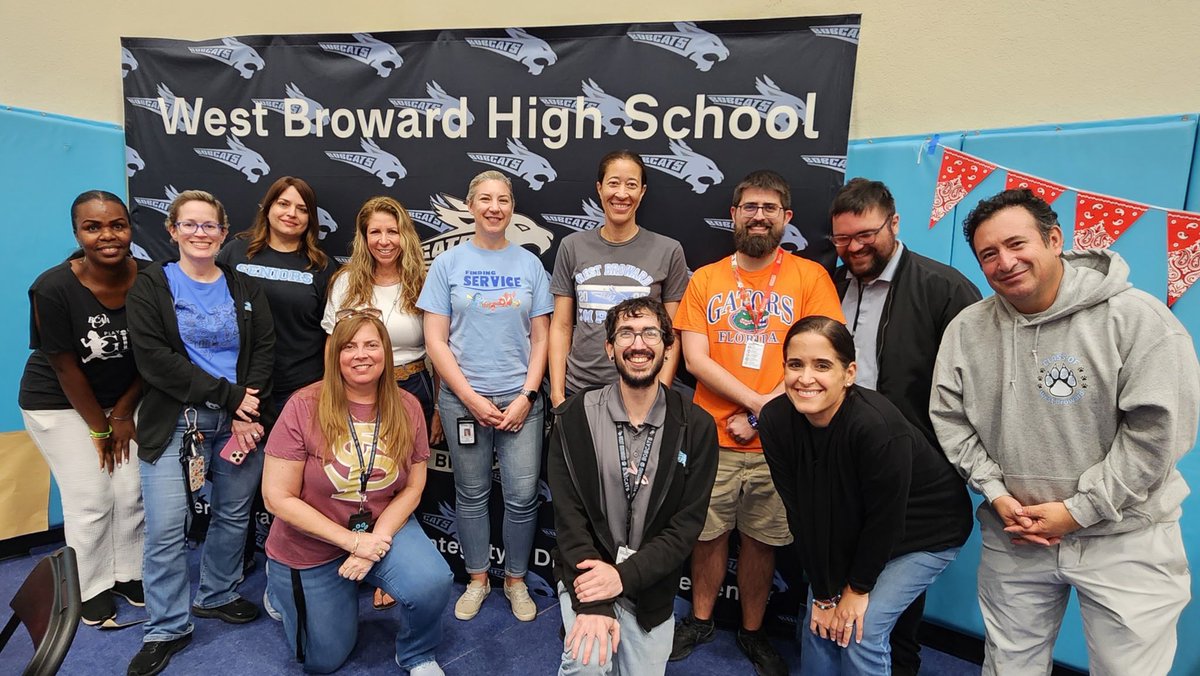 Dionne Sterling, Ed.S. (@dionnesterlingx) on Twitter photo ☀️Before you go, a special shout-out to our science teachers for another year of academic excellence. To our incredible BIO TEAM, we are #1 with the highest EOC scores in the district. Your commitment to excellence truly paid off. 🧬🐾🩵<a href="/WestBrowardHigh/">West Broward High</a> <a href="/WBPrincipal/">Mrs. Bristol</a> ☀️Before you go, a special shout-out to our science teachers for another year of academic excellence. To our incredible BIO TEAM, we are #1 with the highest EOC scores in the district. Your commitment to excellence truly paid off. 🧬🐾🩵<a href="/WestBrowardHigh/">West Broward High</a> <a href="/WBPrincipal/">Mrs. Bristol</a>