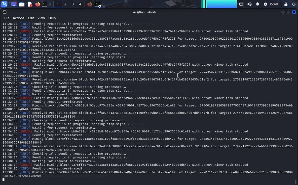 jsosniak.eth (@jakubsosniak) on Twitter photo running node on <a href="/DarkFiSquad/">DarkFi Squad</a> testnet with my proxmox kali VM. seting up another one on my good old RPI 4, will see if this little shit will explode or not :)
#lettherebedark <a href="/Droniak2/">przemeksosniak.eth 🐻⛓️</a> <a href="/hwcypherpunk/">vigilant</a> running node on <a href="/DarkFiSquad/">DarkFi Squad</a> testnet with my proxmox kali VM. seting up another one on my good old RPI 4, will see if this little shit will explode or not :)
#lettherebedark <a href="/Droniak2/">przemeksosniak.eth 🐻⛓️</a> <a href="/hwcypherpunk/">vigilant</a>