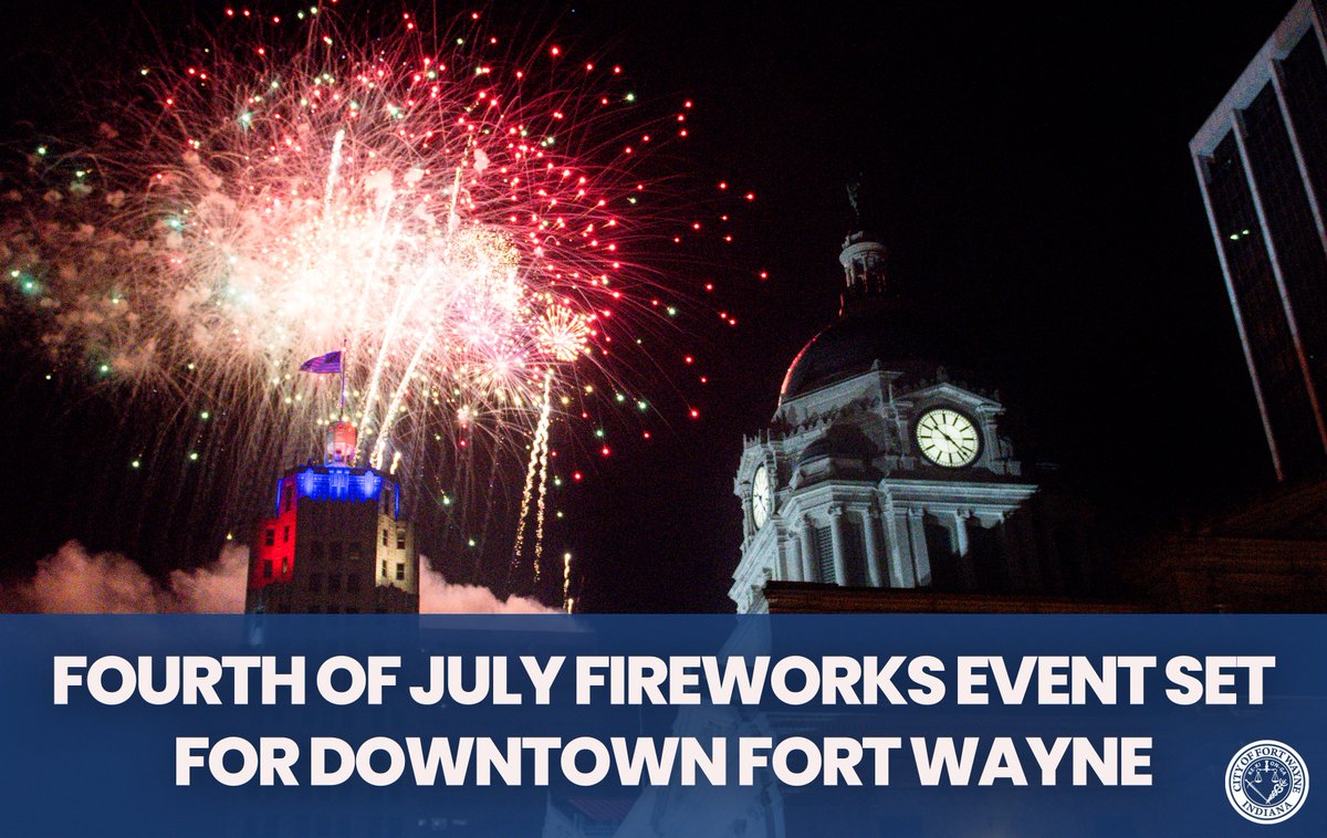 The fireworks show is scheduled to begin at 10 PM on Friday, July 4. 

Read more: bit.ly/4jDsf3x