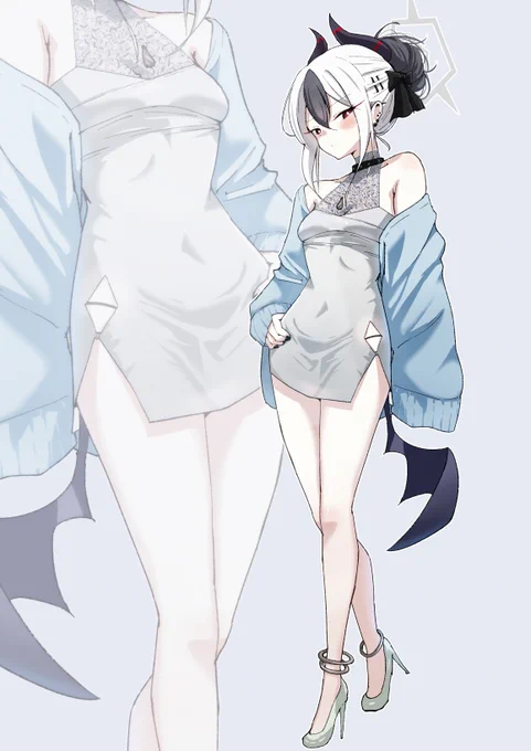 ドレスカヨコ(白) #ブルアカ