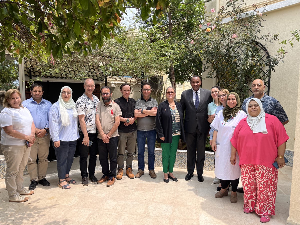 Je vous remercie sincèrement, Madame Savina Ammassari, Coordonnatrice résidente des Nations Unies en 🇩🇿, pour votre visite à notre siège de l'OMS en Algérie. 
Ce fut un plaisir de pouvoir échanger avec vous.🤝 Vous avez le soutien de toute l’équipe de l'OMS Algérie.