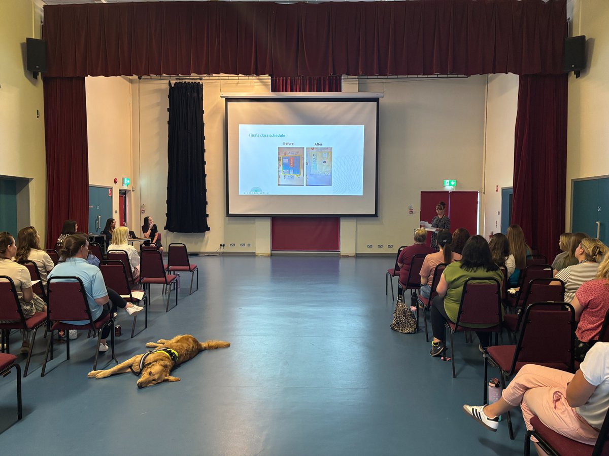 Riverside Special School in Antrim has recently completed the Centre’s whole school support model. As a mark of appreciation, VIBE (the students’ enterprise company) created this poem and presented it to the Middletown team.  A shining example of creativity.