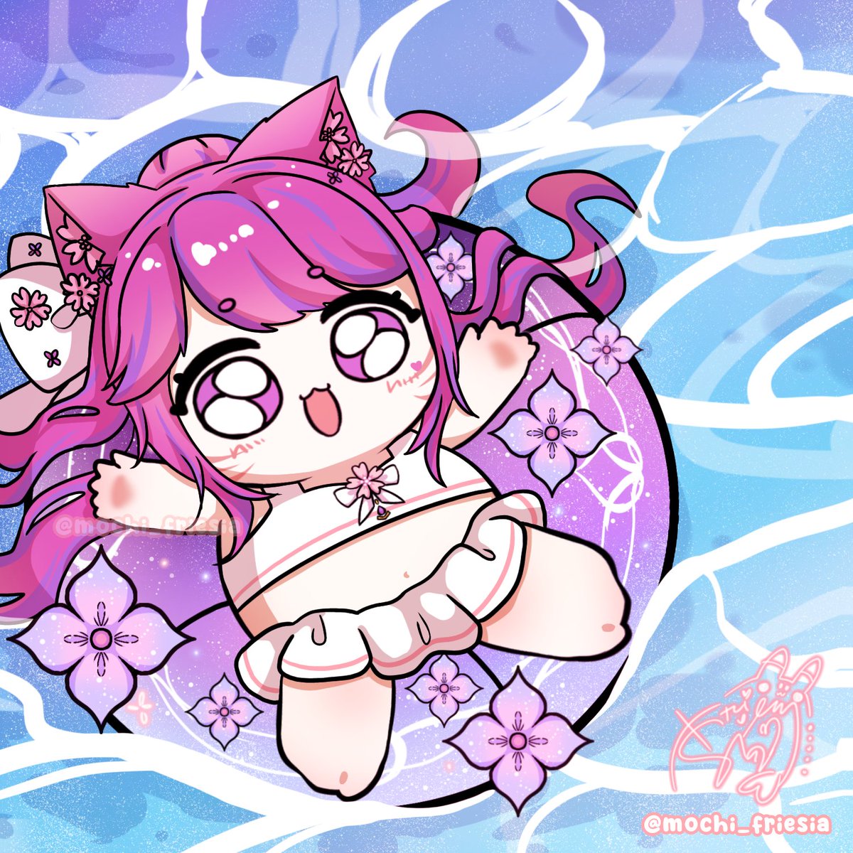 Floater YCH 🏖️🌊🐚☀️