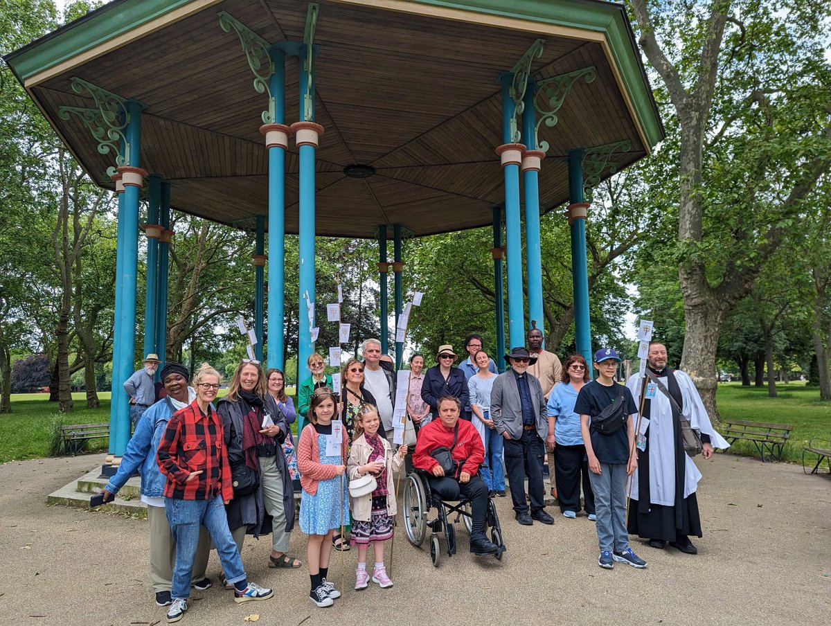 On Sunday we’re celebrating Pentecost and marking the feast day of St Barnabas. Directly after mass, we’ll be ‘beating the bounds' of the parish. The walk should take under an hour. There’ll be tea &amp; cake afterwards. You’re very welcome to join us for this ancient custom.
