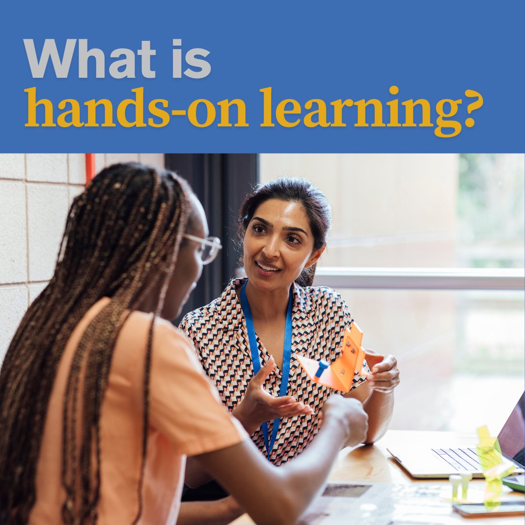What is hands-on learning?  Check out our blog: 1stmakerspace.com/blog/what-is-h…