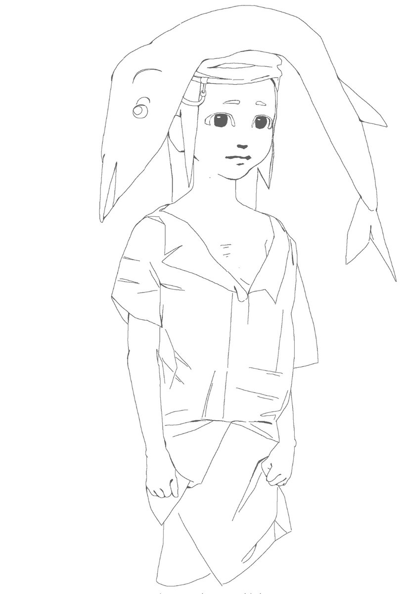 hannakawaru's tweet image. #lineart #colorfull #colortemp