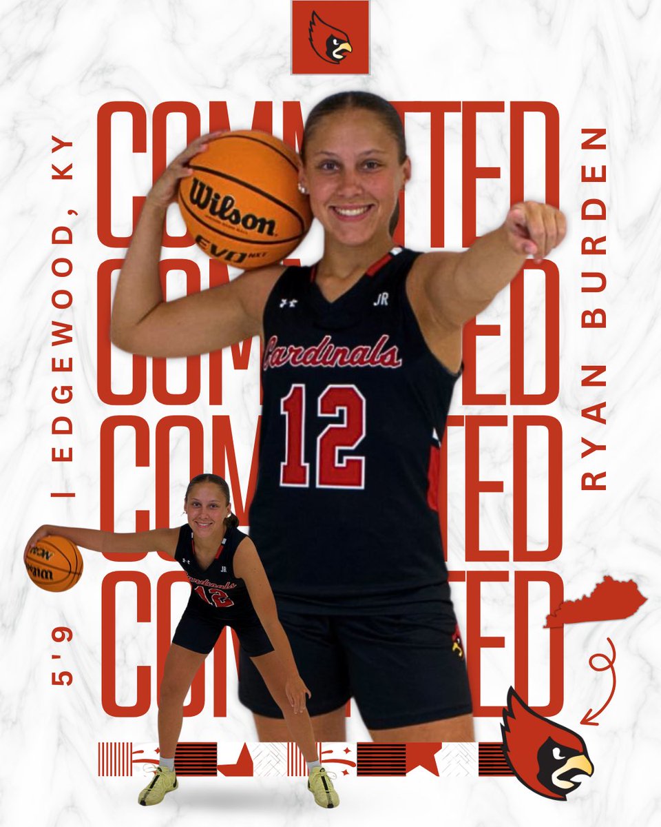 Next up we have Ryan Burden!! 🏀
•
Ryan is a 5’9 guard from Edgewood, KY. She played high school ball for Notre Dame Academy &amp; AAU for the Kentucky Premier! Welcome to the family, Ryan!! ❤️
•
#WhyNot #Elite #D3Hoops #FlyHigh