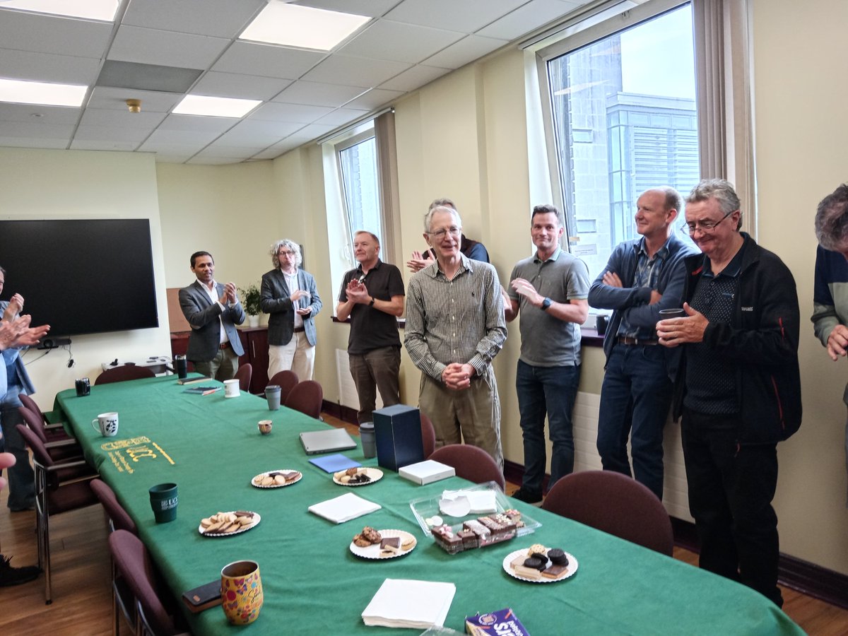 Microbiology UCC (@uccmicrobiology) on Twitter photo Celebrating the legend that is Prof Mike Prentice on his retirement from <a href="/UccMicrobiology/">Microbiology UCC</a>. Wishing you endless joy and relaxation in your retirement Mike. You've earned it! Celebrating the legend that is Prof Mike Prentice on his retirement from <a href="/UccMicrobiology/">Microbiology UCC</a>. Wishing you endless joy and relaxation in your retirement Mike. You've earned it!