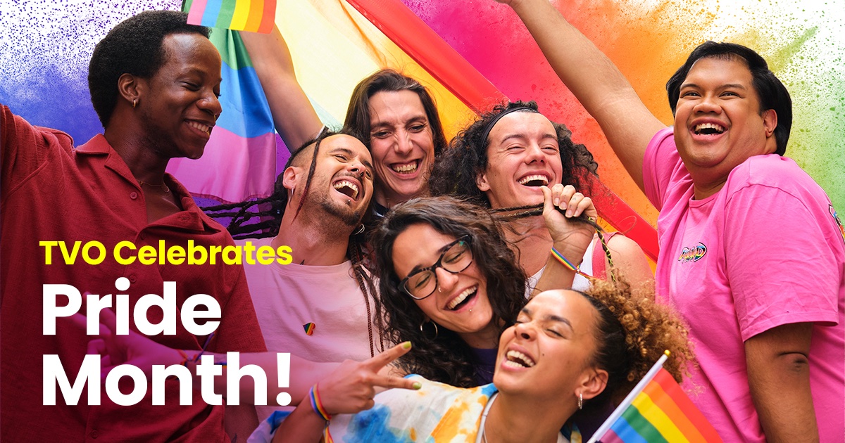 tvo's tweet image. Celebrate #PrideMonth with TVO!
This June, explore free docs, articles and videos on Canada's 2SLGBTQI+ history.
As part of this month’s programming, we will be premiering "Parade: Queer Acts of Love & Resistance" a powerful new documentary that takes viewers to the front…