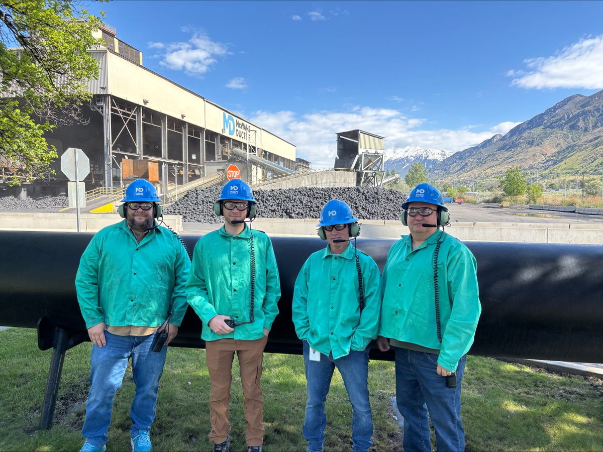 We were proud to host the Utah Division of Drinking Water’s Permitting Section.  The team is responsible for permitting water infrastructure projects across the state — from treatment plants &amp; storage tanks to large-scale pipeline systems.
 #CleanWater #IronStrong