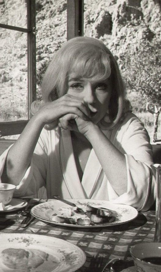 Marilyn....She wasn't always smiling...