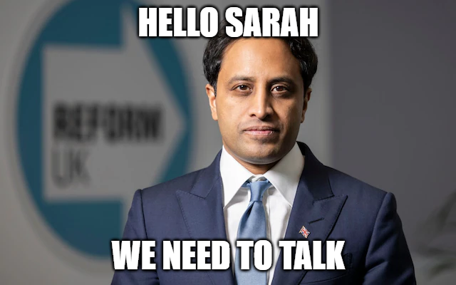 Basil the Great (@basil_tgmd) on Twitter photo 🚨REFORM DENOUNCE SARAH POCHIN MP
As soon as <a href="/SarahForRuncorn/">Sarah Pochin MP</a> asked Keir Starmer if he would ban the burqa at PMQ's, Reform UK confirmed immediately that this IS NOT PARTY POLICY
I remember what happened to the last Reform MP that strayed from the party line 🚨REFORM DENOUNCE SARAH POCHIN MP
As soon as <a href="/SarahForRuncorn/">Sarah Pochin MP</a> asked Keir Starmer if he would ban the burqa at PMQ's, Reform UK confirmed immediately that this IS NOT PARTY POLICY
I remember what happened to the last Reform MP that strayed from the party line