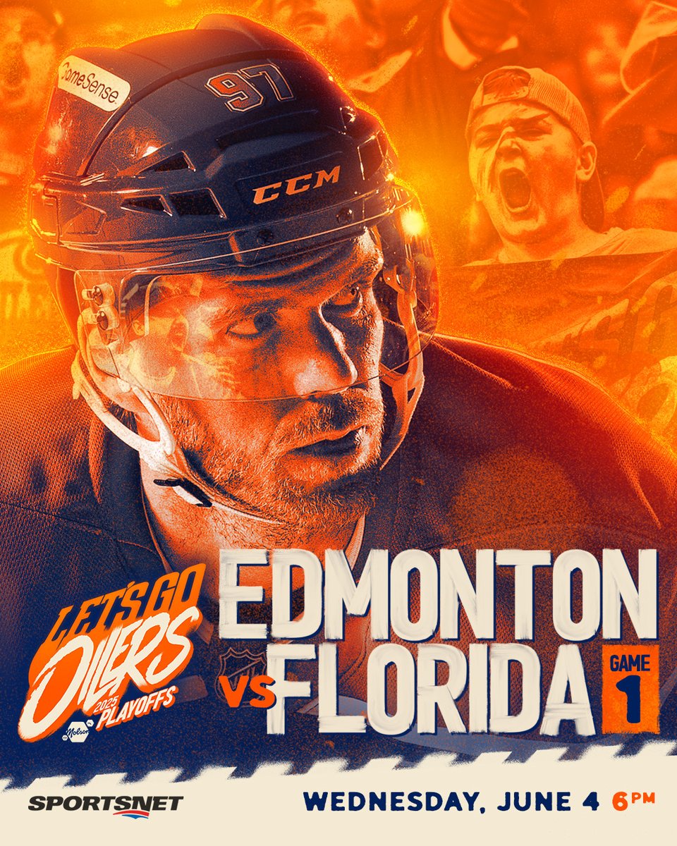 IT'S STANLEY CUP FINAL GAME DAY!

The #Oilers will open their championship series rematch with the Panthers on home ice at <a href="/RogersPlace/">Rogers Place</a>.

⏰ 6pm MT
🎥 Oilers+ (pre/post)
📺 <a href="/Sportsnet/">Sportsnet</a>
📻 <a href="/CHED880/">880CHED</a>
🎟️ EdmontonOilers.com/Tickets
🚗 RogersPlace.com/Parking

#LetsGoOilers