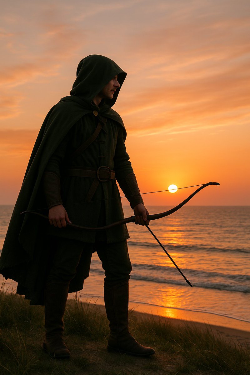 태양을 바라보는 패그오 로빈후드
#ai 로 만들어진 이미지 입니다.