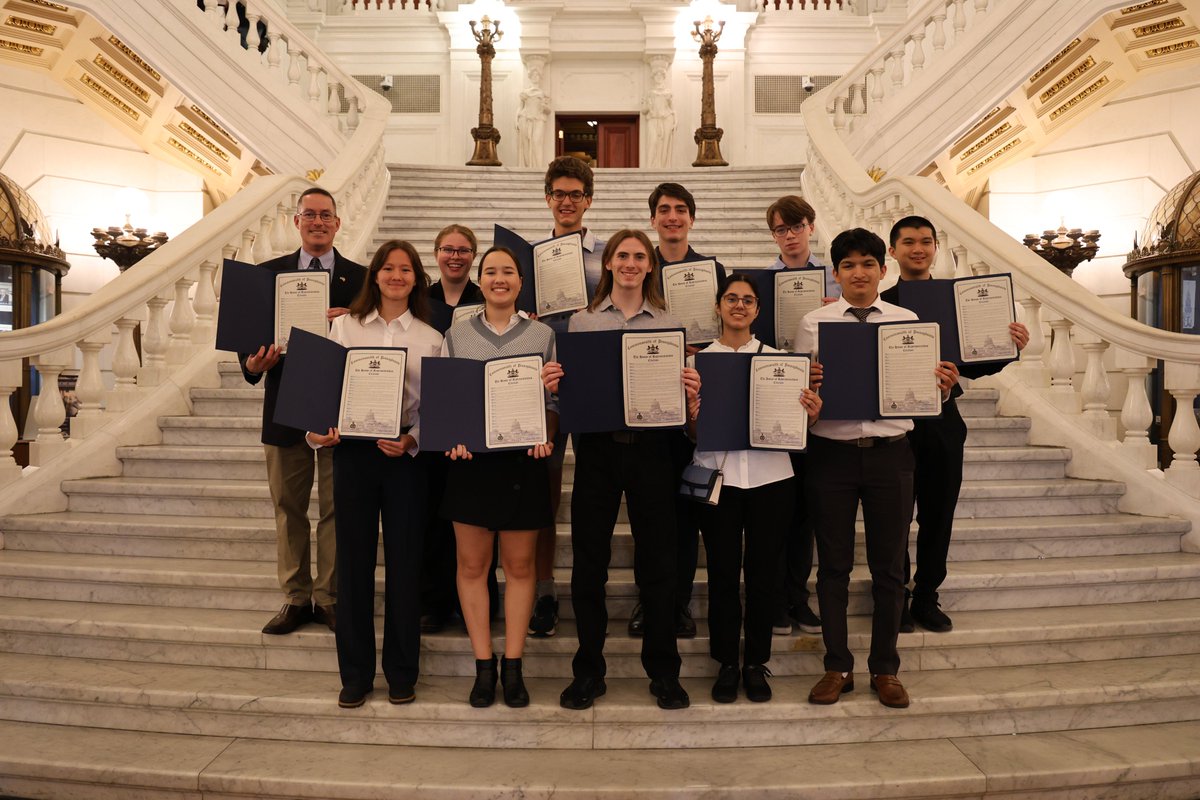 WS School District (@wsschools) on Twitter photo The SHHS Hi-Q Team visited the PA State Capitol yesterday to celebrate their National Championship! They toured the building, were recognized by the House of Representatives, met with Rep. Leanne Krueger, and received official citations honoring their achievement! The SHHS Hi-Q Team visited the PA State Capitol yesterday to celebrate their National Championship! They toured the building, were recognized by the House of Representatives, met with Rep. Leanne Krueger, and received official citations honoring their achievement!