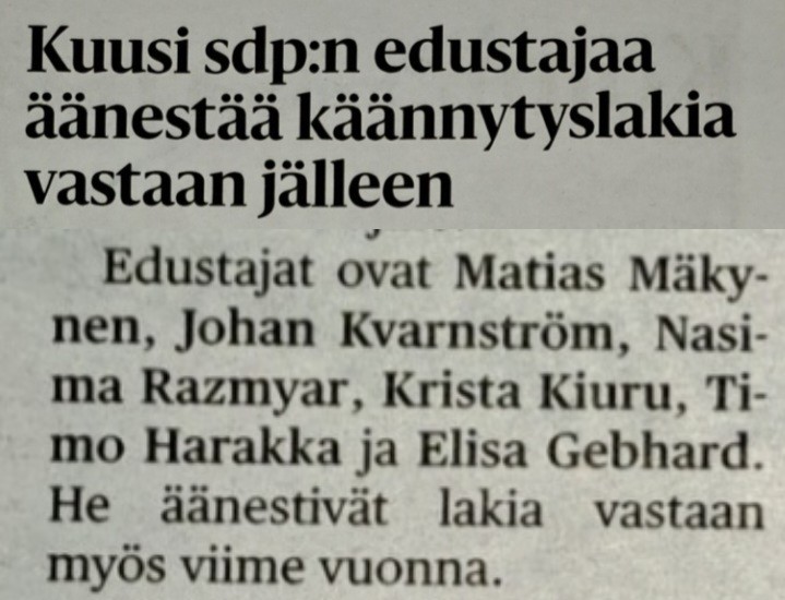 Jos sota on uhkaamassa, nämä lurjukset pitää laittaa koppiin. Sabotaasihalukkuutta voi löytyä.