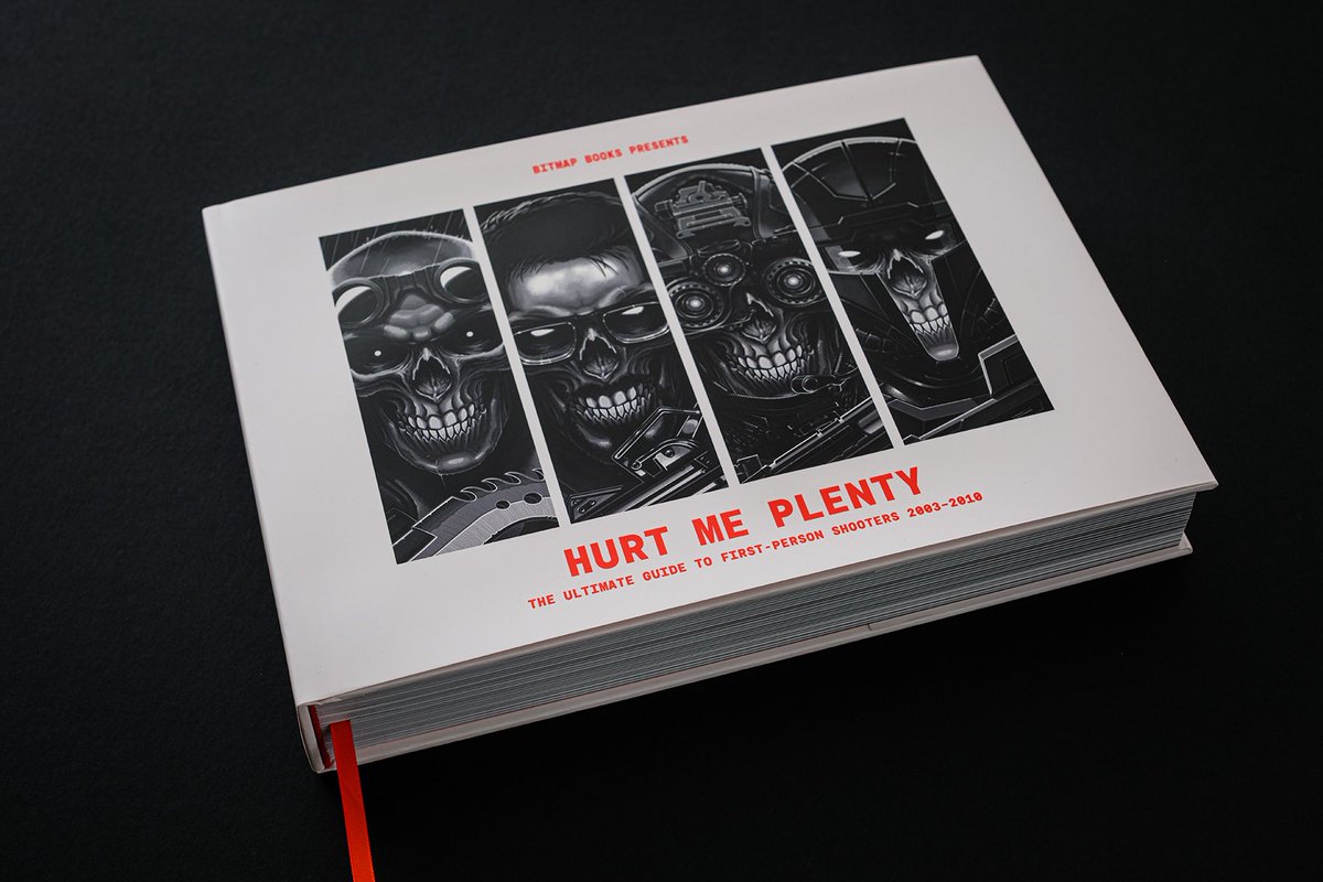 Hurt Me Plenty: The Ultimate Guide to First-Person Shooters 2003–2010

Take aim and check out Hurt Me Plenty! 464 pages of classic First-Person Shooters from 2003–2010.

Buy here with a free PDF: bitmapbooks.com/collections/al… 

#bitmapbooks #books #retrogaming #fps