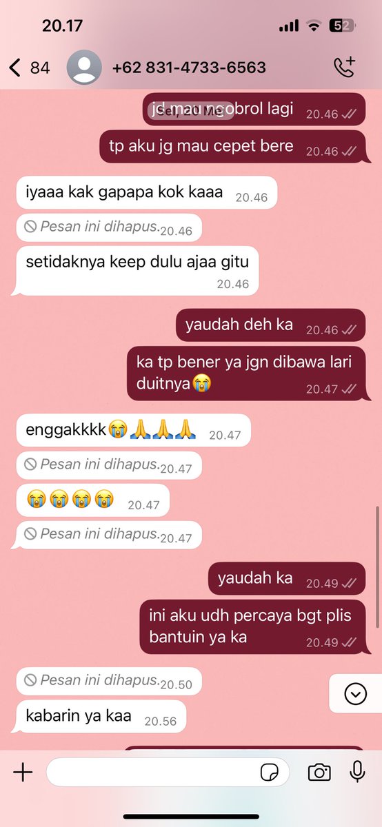 jiselji_'s tweet photo. @ofBleuMoon kak minggu lalu aku kena juga, nih akun nya ganti dia gabby mencret @gabbyssk https://t.co/0AhL5KWHi2