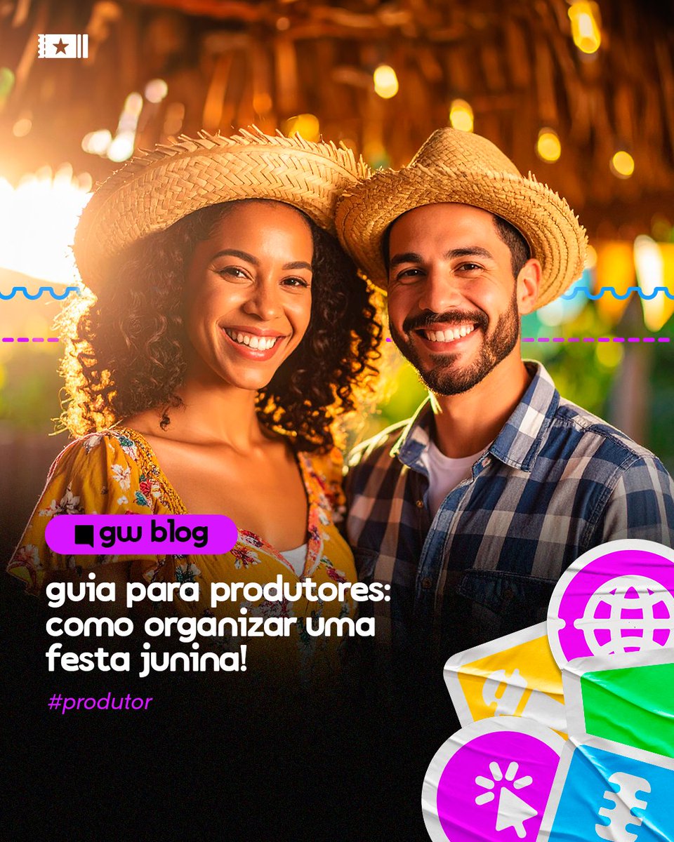 GuicheWeb's tweet image. Junho é o mês de um dos eventos mais típicos do Brasil: as festas juninas! 🌽​😄​
No nosso blog você confere as dicas completas pra organizar uma festa junina boa demais da conta, sô! ​🎉

Link do blog: blog.guicheweb.com.br/guia-completo-…