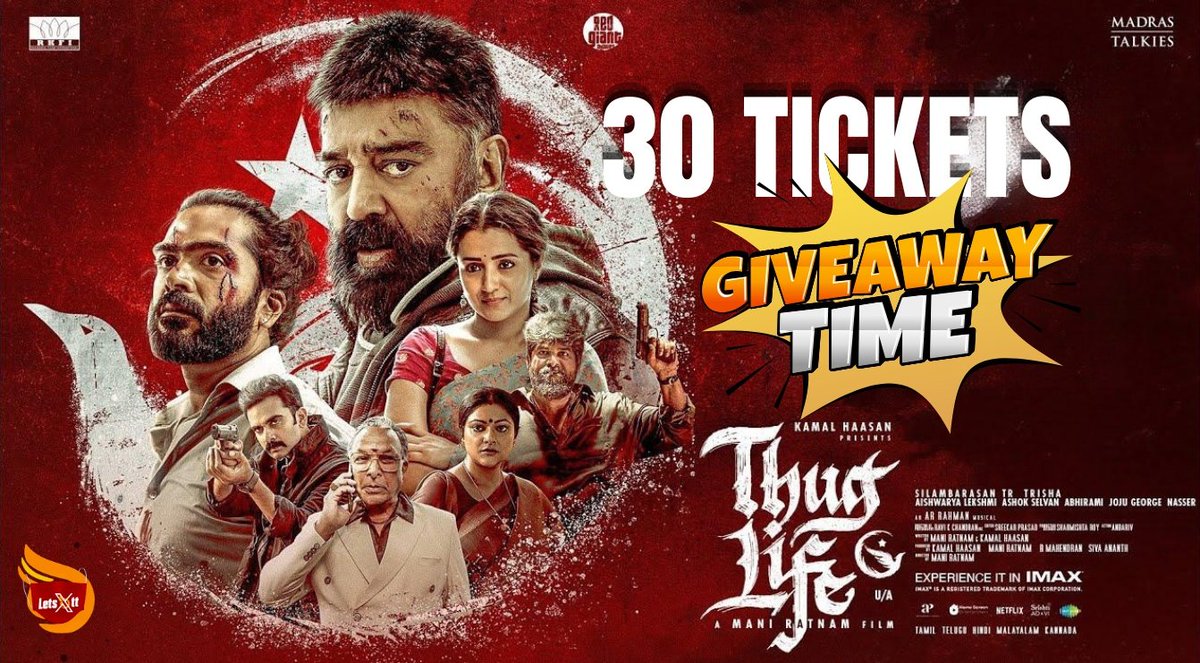 Let's X OTT GLOBAL (@letsxott) on Twitter photo #ThugLife 30 TICKETS Giveaway Announcement Will Drop in 5 Mins
Follow Every Rules to grab this Opportunity !! READY BOYS ??
( Winners are picking up randomly — Try your Luck ) Winner 🏆 Announcement Tonight !
#SilambarasanTR <a href="/ikamalhaasan/">Kamal Haasan</a> #ThugLife 30 TICKETS Giveaway Announcement Will Drop in 5 Mins
Follow Every Rules to grab this Opportunity !! READY BOYS ??
( Winners are picking up randomly — Try your Luck ) Winner 🏆 Announcement Tonight !
#SilambarasanTR <a href="/ikamalhaasan/">Kamal Haasan</a>