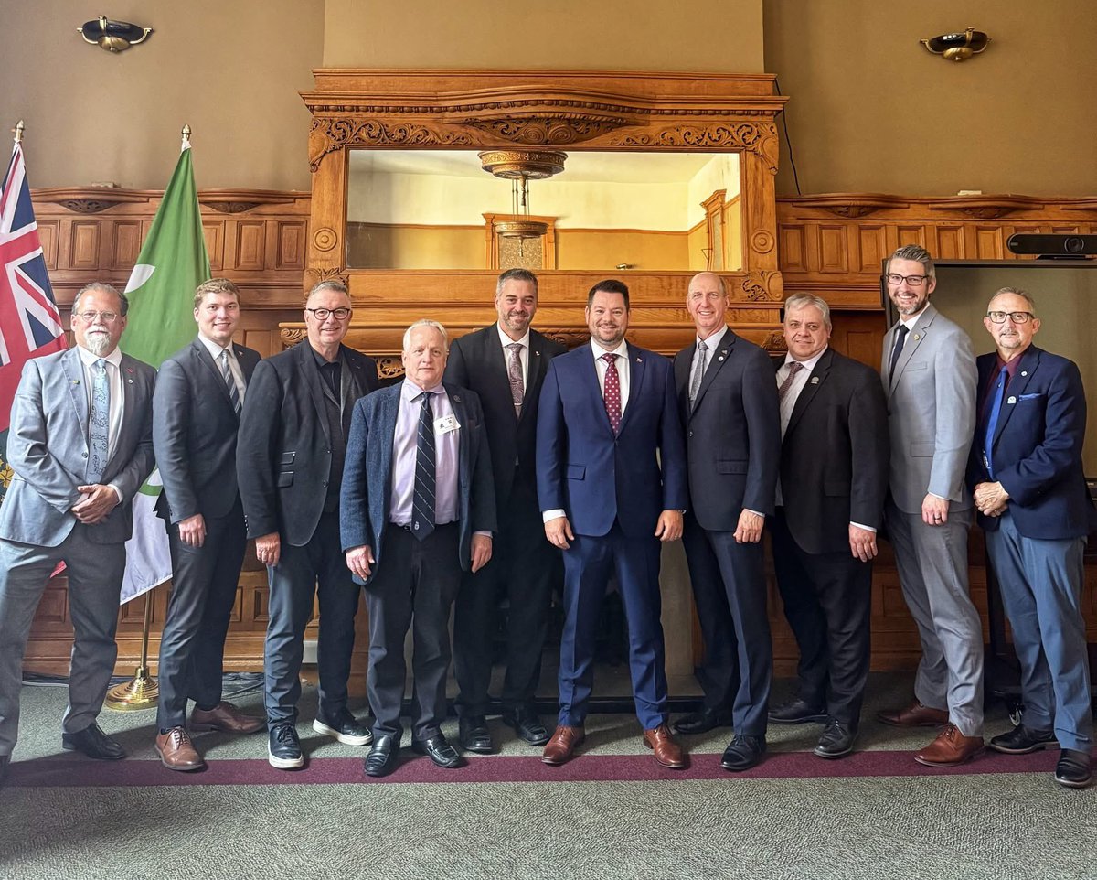 Had a great discussion with the mayors of Wellington County at Queen’s Park. Thank you to everyone who joined the conversation. It’s always a pleasure to connect with leaders and collaborate to support and protect Ontario. #ProtectOntario #WellingtonCounty
