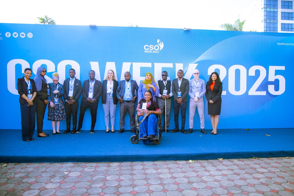 UKinTanzania's tweet image. We’re proud to see 10 differently-abled young people join #CSOWeek2025 via an inclusive initiative by the UK’s Wajibika Programme.

The initiative’s aims to support youth who may not normally get the chance to attend, promoting inclusion for a sustainable future!
#WajibikaYouth