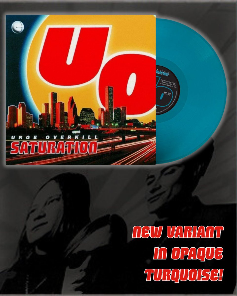 You still have time to get your hands on the new Saturation vinyl variant in opaque turquoise!

Limited edition only a few copies left, link in bio ☝️

#urgeoverkill #nashkato #kingroser #rocklegends #vinyls #merchandise #90srock