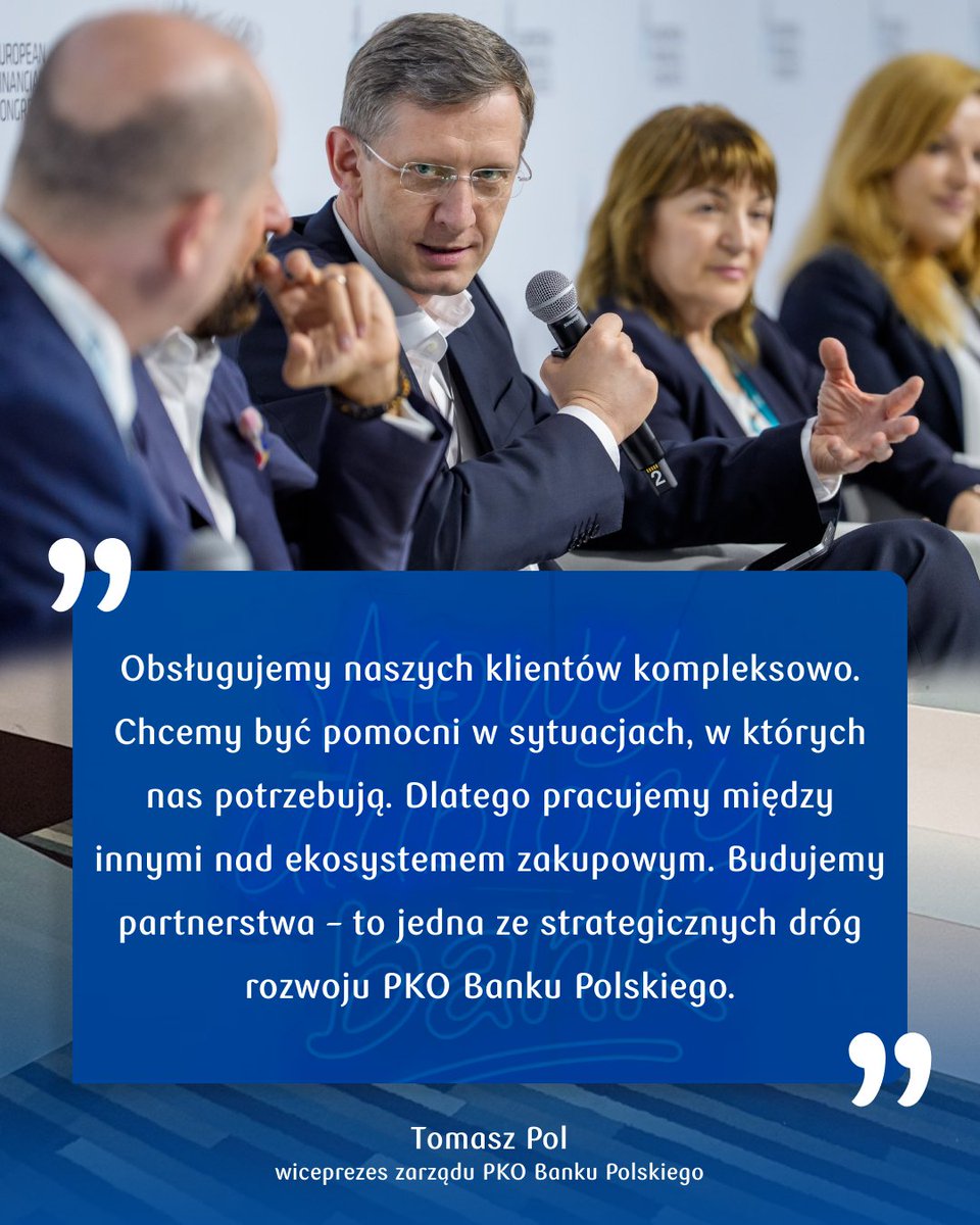 PKO Bank Polski (@pkobp) on Twitter photo W debacie "Kod sukcesu banków: technologia, zaufanie i transformacja" na <a href="/EFCongress/">Europejski Kongres Finansowy</a> wziął udział Wiceprezes Zarządu, Tomasz Pol.
#EKF #EKFNigdyNieŚpi
📷Źródło: <a href="/EFCongress/">Europejski Kongres Finansowy</a> W debacie "Kod sukcesu banków: technologia, zaufanie i transformacja" na <a href="/EFCongress/">Europejski Kongres Finansowy</a> wziął udział Wiceprezes Zarządu, Tomasz Pol.
#EKF #EKFNigdyNieŚpi
📷Źródło: <a href="/EFCongress/">Europejski Kongres Finansowy</a>