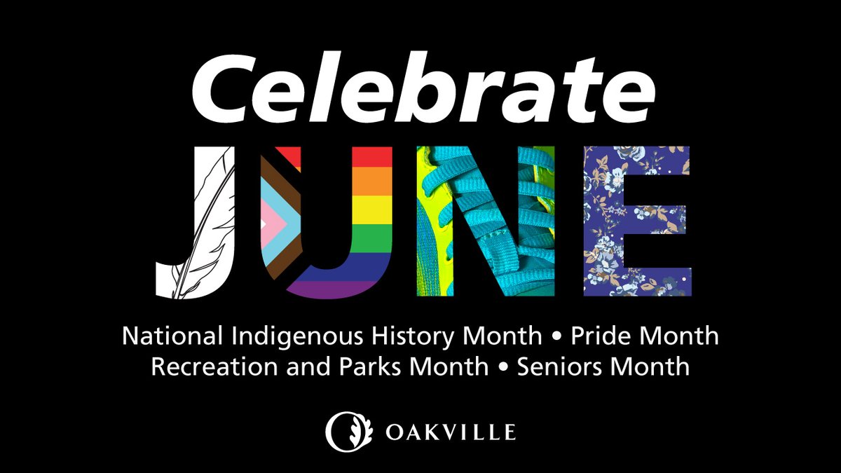 townofoakville's tweet image. Hey, Oakville! There’s lots to celebrate in June! Check out some great opportunities to learn, participate and engage in town programs and activities for #IndigenousHistoryMonth #PrideMonth #RecreationandParksMonth and #SeniorsMonth

Learn more: oakville.ca/town-hall/news…