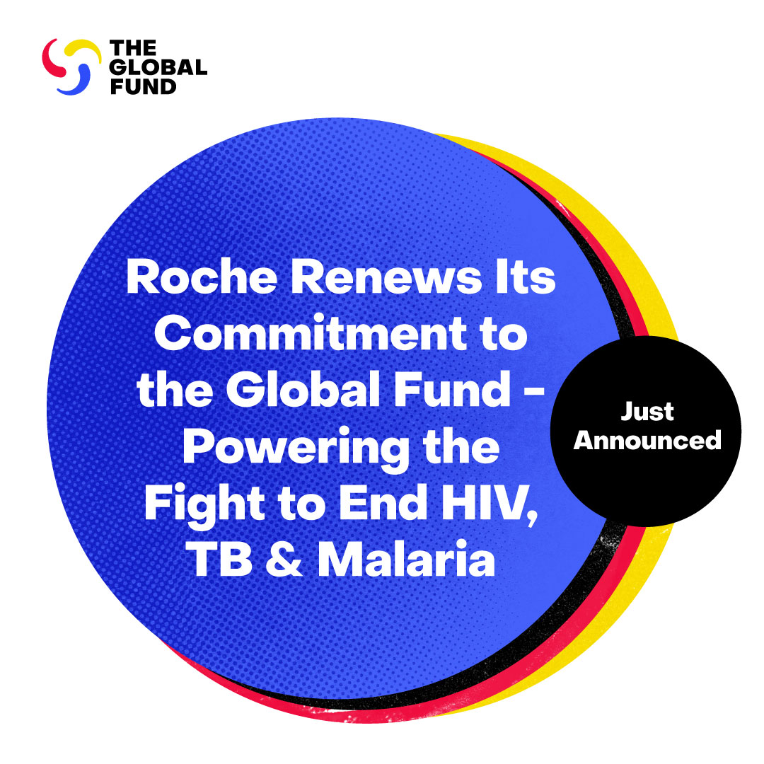 The <a href="/GlobalFund/">The Global Fund</a> is proud to renew its partnership with <a href="/Roche/">Roche</a> to help end HIV, TB and malaria. 

Together, we’re driving innovation, strengthening health systems, and building a healthier, more equitable future. #HealthierFuture