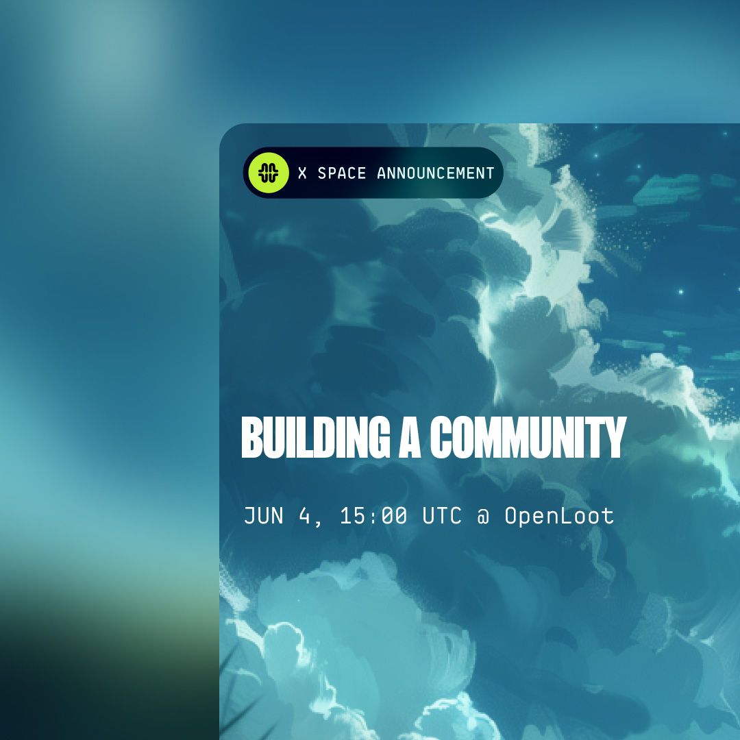 playmind_ai's tweet image. //X SPACE ALERT

We will be speaking at the @OpenLoot X Space in an hour.

Join us here ↓ 

x.com/i/spaces/1YqGo…