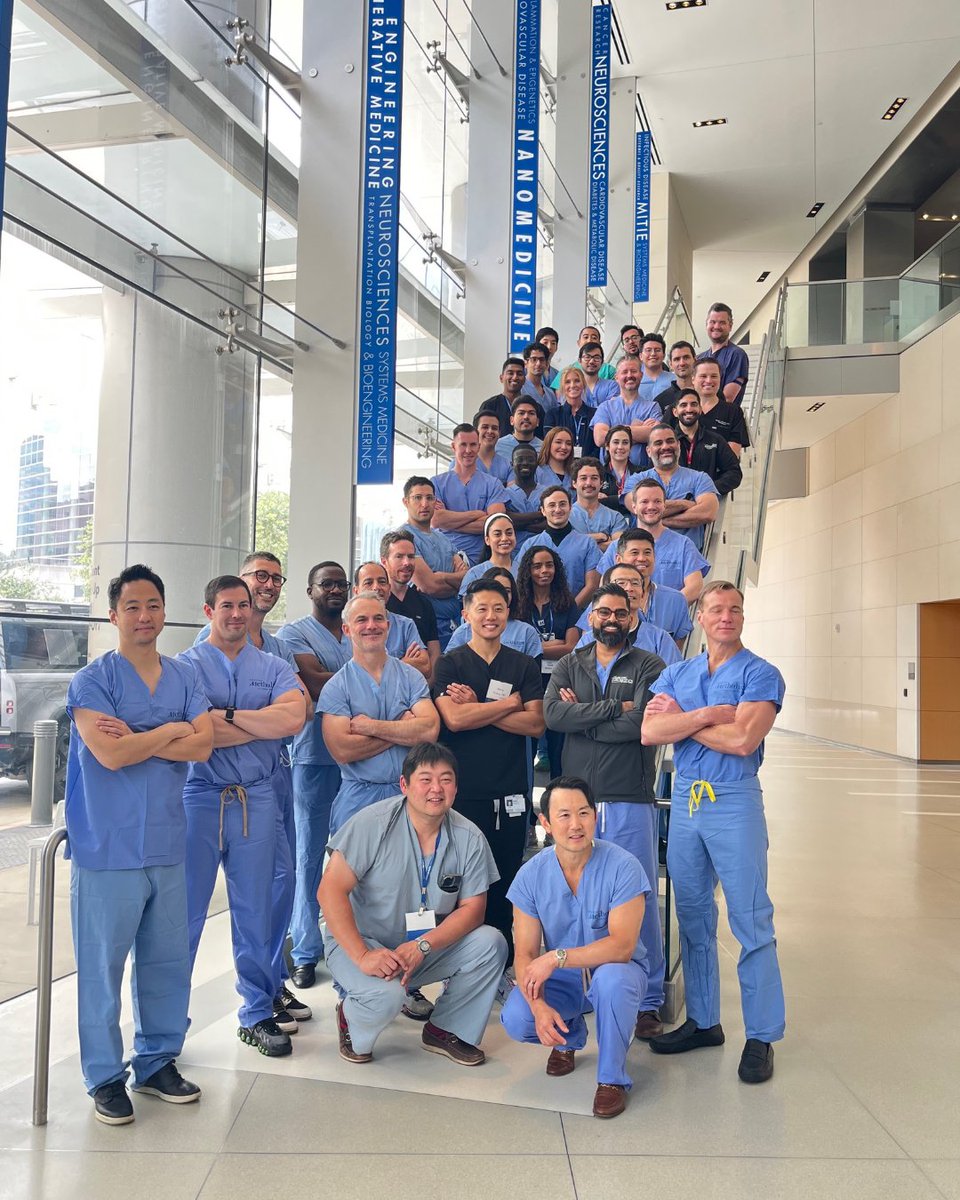 ArthrexSpine's tweet image. We were excited to be a part of the second annual Houston Methodist Leading Medicine’s Minimally Invasive Spine Surgery Symposium: Endoscopic Techniques on May 30 and 31.
#ArthrexSpine supported attendees in the lab as faculty taught ultra-minimally invasive endoscopic spine…