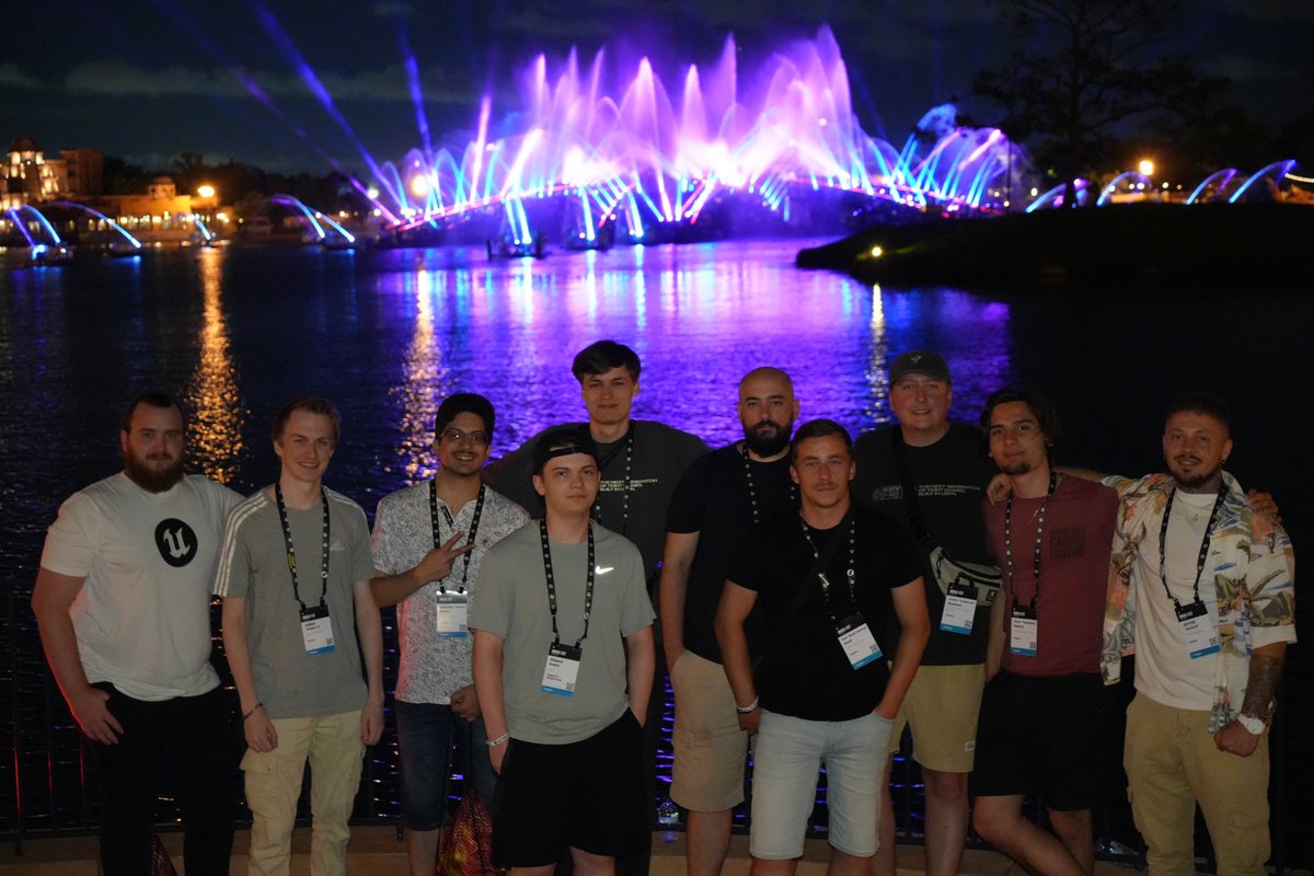Huge thanks to Epic Games for an unforgettable day at Disney World EPCOT 🏰
The energy, the people, the place... everything was just incredible! 💜  

If you’d like to connect, we’re still around in Orlando until Friday #UnrealFest2025