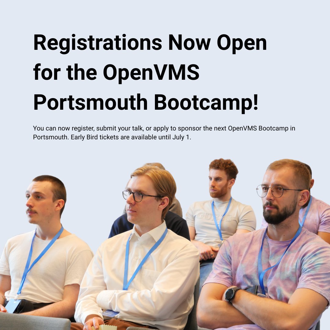 Registration, Call for Papers, and Sponsorship Applications for the Portsmouth Bootcamp are now OPEN! Join us this October for three days of tech sessions, networking, and the return of the Partner Roundhouse.

Find all information at hubs.ly/Q03qDnwz0