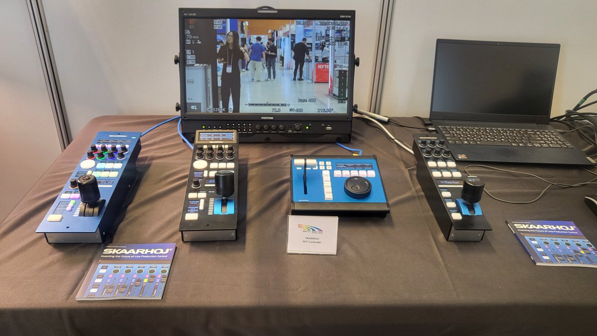 SKAARHOJ at KOBA 2025

Here’s a glimpse from this year’s KOBA show in Seoul, where our RCP controllers were showcased controlling cameras 

A huge thanks to Senabiz for the collaboration and for demonstrating how SKAARHOJ panels integrate into high-end broadcast workflows